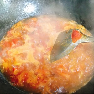 Of super go with rice of Y(^_^)Y of scrag of pig of tomato slippery egg practice measure 8