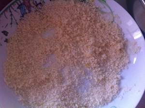 The practice measure of willow of crisp fried chicken 2