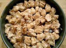 Evaporate gives a practice measure of a wing of sweet slippery chicken 10
