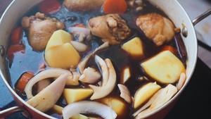 The practice measure that one boiler satisfies の hot chicken to stew noodles made from bean or sweet potato starch 3