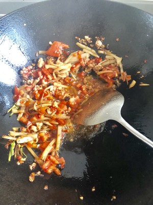 [summer taste restores series] domestic quick worker the practice measure of the # of Guangxi characteristic arrange of the pig of # of face of authentic lad Yi that makes acerbity hot Xian Xiang 10 minutes 12