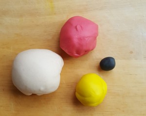 Cartoon steamed bread -- the practice measure of pig of little money of · of pig of small good fortune of Chinese knot · 1