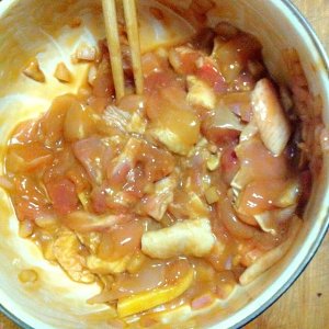 The practice measure of meal of young of Bao of Xianggu mushroom slippery chicken 4