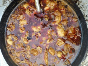 The practice measure of practice of the daily life of a family of chicken of chaffy dish of dark blue city 4