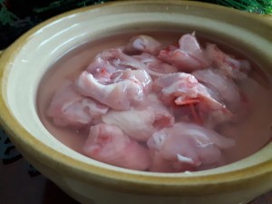 ご飯のお皿 チキン3 