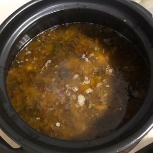 The practice measure of chicken of pickled Chinese cabbage 9