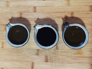 The practice measure of the practice of the daily life of a family of 3 cups of chicken 2