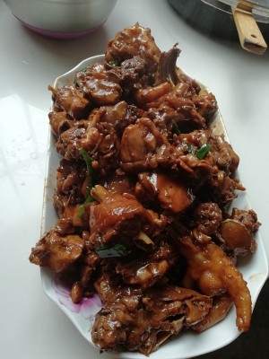 The practice measure that Linyi fries chicken 9