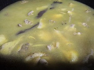 The practice measure that the Hakkas fries gallinaceous wine 4