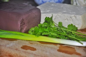 The blood that risk a sheep (soup of ovine blood bean curd) practice measure 1