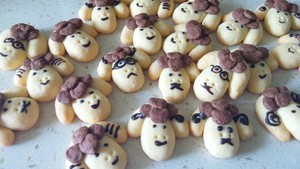The practice measure of biscuit of baa baa sheep 8
