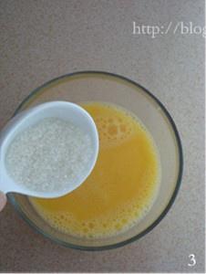 The practice measure of the milk egg that stew 3