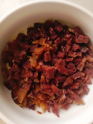 The son eats 3 bowls, the practice measure of the congee of beef of quick worker cowpea that ate to still want to eat 3