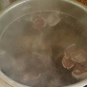 The practice measure of ovine miscellaneous clear soup 2