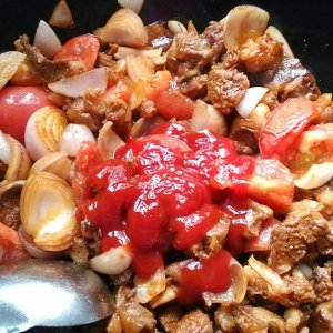 The practice measure that stews beef tomato patch 5