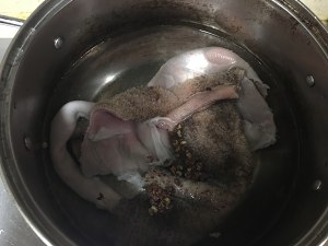 The practice measure of abdomen of sheep of stew of clear soup turnip 2