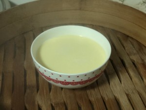 The practice measure of the egg of tender slippery milk that stew 9