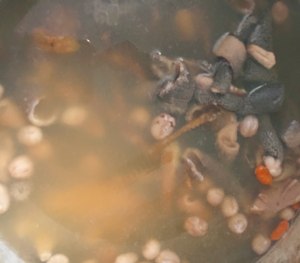 The practice measure of soup of abdomen of Qiu Dongzi filling sheep 7