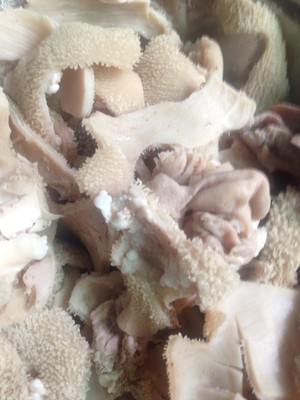 The practice measure of soup of lotus root of ovine abdomen lotus 1