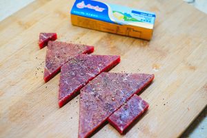 Christmas tree Zhi person the practice measure of beefsteak 5