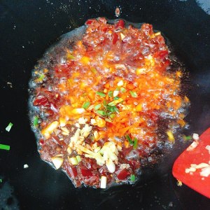 The practice measure of the water beef that boil 8