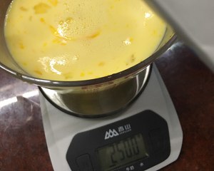 The practice measure of milk egg a thick soup 2