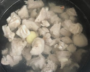 The practice measure of soup of ovine soup hotpot 3