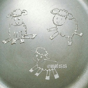 [the sheep of originality thin pancake made of millet flour came] practice measure 8