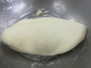 The practice measure of sesame seed cake of tongue of white sugar ox 1