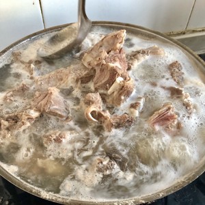 Soup of Gansu Province sheep (but bubble cake boils a face) practice measure 3