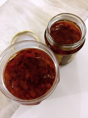 The practice measure of the sauce of sweet hot beef of super go with rice 18