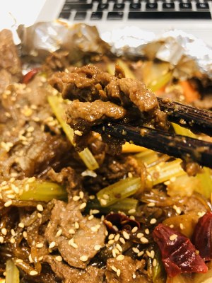 The practice measure of vermicelli made from bean starch of beef of tinfoil of ｜ of dawdler good news 6