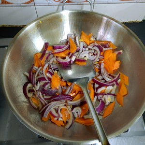 Onion fries hotpot to coil / the practice measure of fat cattle 1