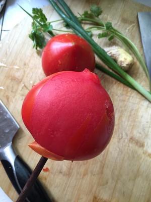 The practice measure of tomato beef bolus 1