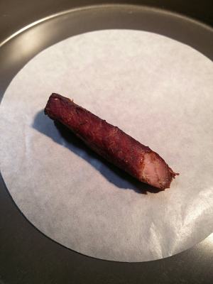 The practice measure of the tasty airing jerky that does not want 9