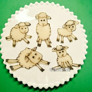 [the sheep of originality thin pancake made of millet flour came] practice measure 10