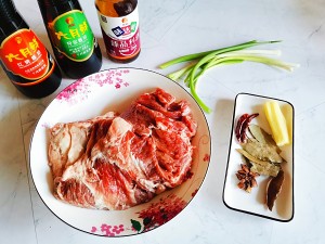 The practice measure of simple and delicious sauce beef 1