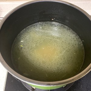 The practice measure of soup of turnip beefsteak bone 8
