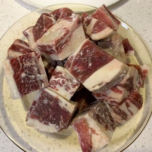The practice measure of soup of turnip beefsteak bone 1