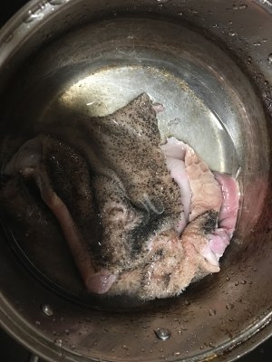 The practice measure of abdomen of sheep of stew of clear soup turnip 1