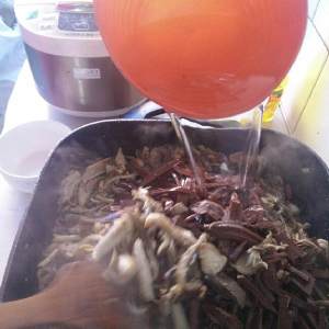 The practice measure that ovine miscellaneous boiling water covers inside 6