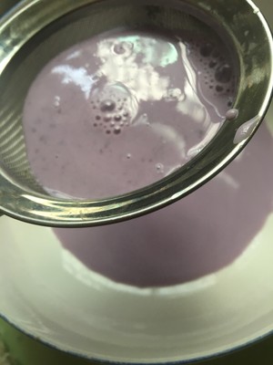 The practice move that Q plays violet potato milk is small 4
