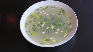 Lamb of boiled in clear soup is discharged (very simple and crude prairie handgrip flesh stews a law, self-regulated doing is wet dip in makings, ovine soup milky white, quantity of heat is low) practice measure 7