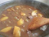 Day type the practice measure of beef curry meal 10