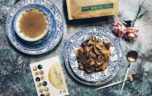 The practice measure of Nan of sheep of clear soup of mushroom of white ox liver 24