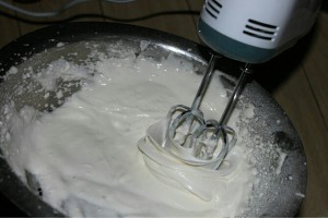 The practice measure of end of egg white sheep 1