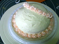 The practice measure of beautiful cake of back up of ovine baa baa 23