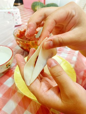 " wonton of bright shrimp of gigantic delicious beef " the practice move that the shrimp sauce that adds wonton spirit makes 17