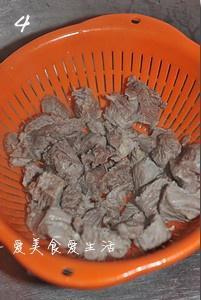 The practice measure of sirlon of potato of braise in soy sauce 4
