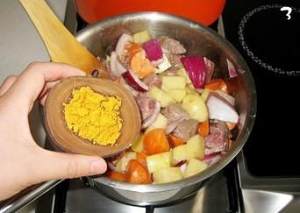 The practice measure of beef curry 3